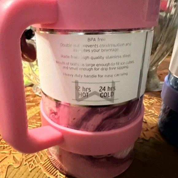 🌶️👑 1 WELLNESS TUMBLER 64 oz STAINLESS STEEL